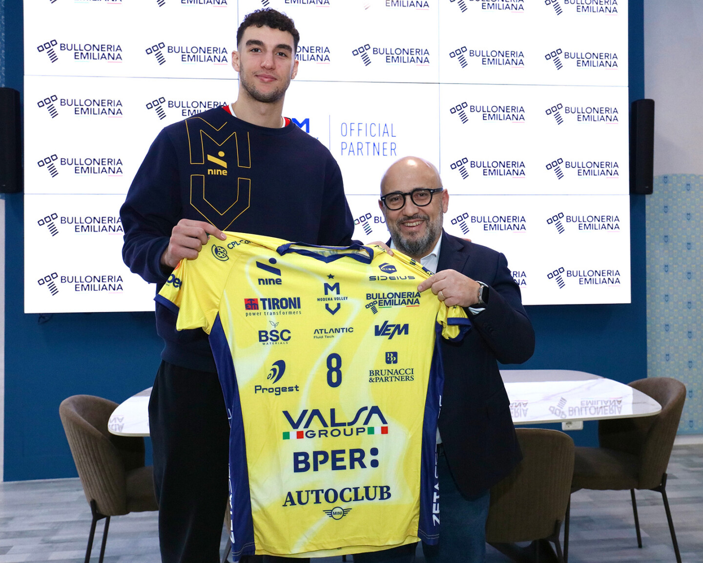 Bulloneria Emiliana Rinnovo Sponsorship